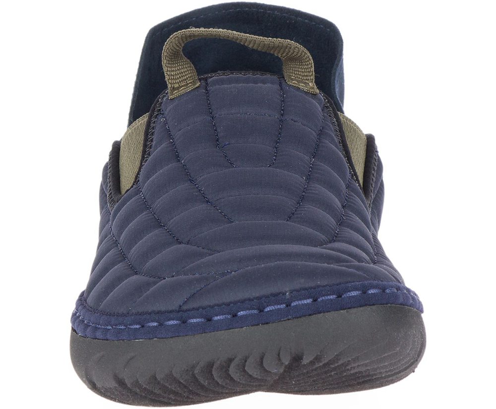 Merrell Slip Ons Navy - Hut Moc - Mens 18RYCXQTF
